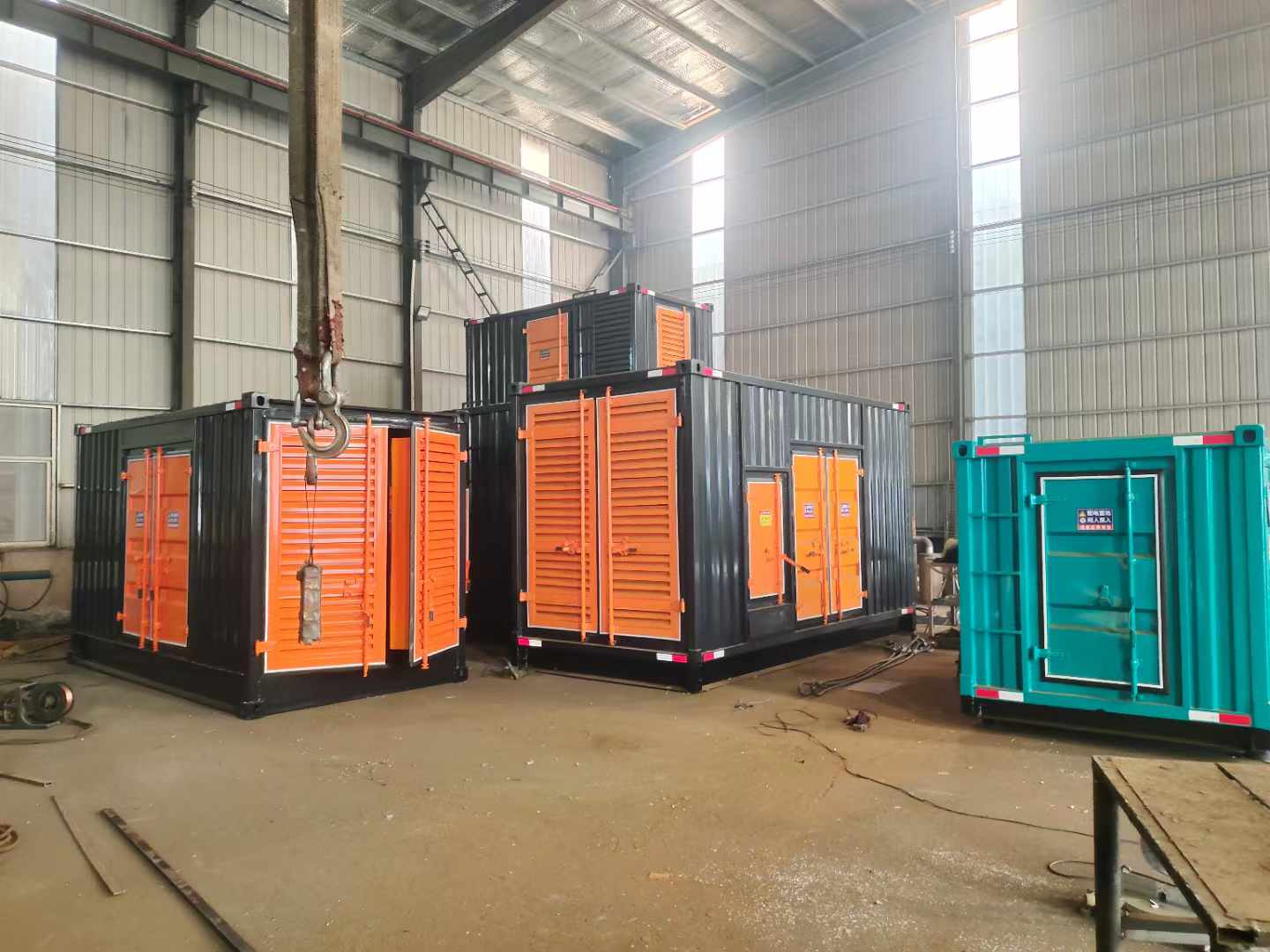 城北500kw柴油发电机组可以带动多少功率设备？